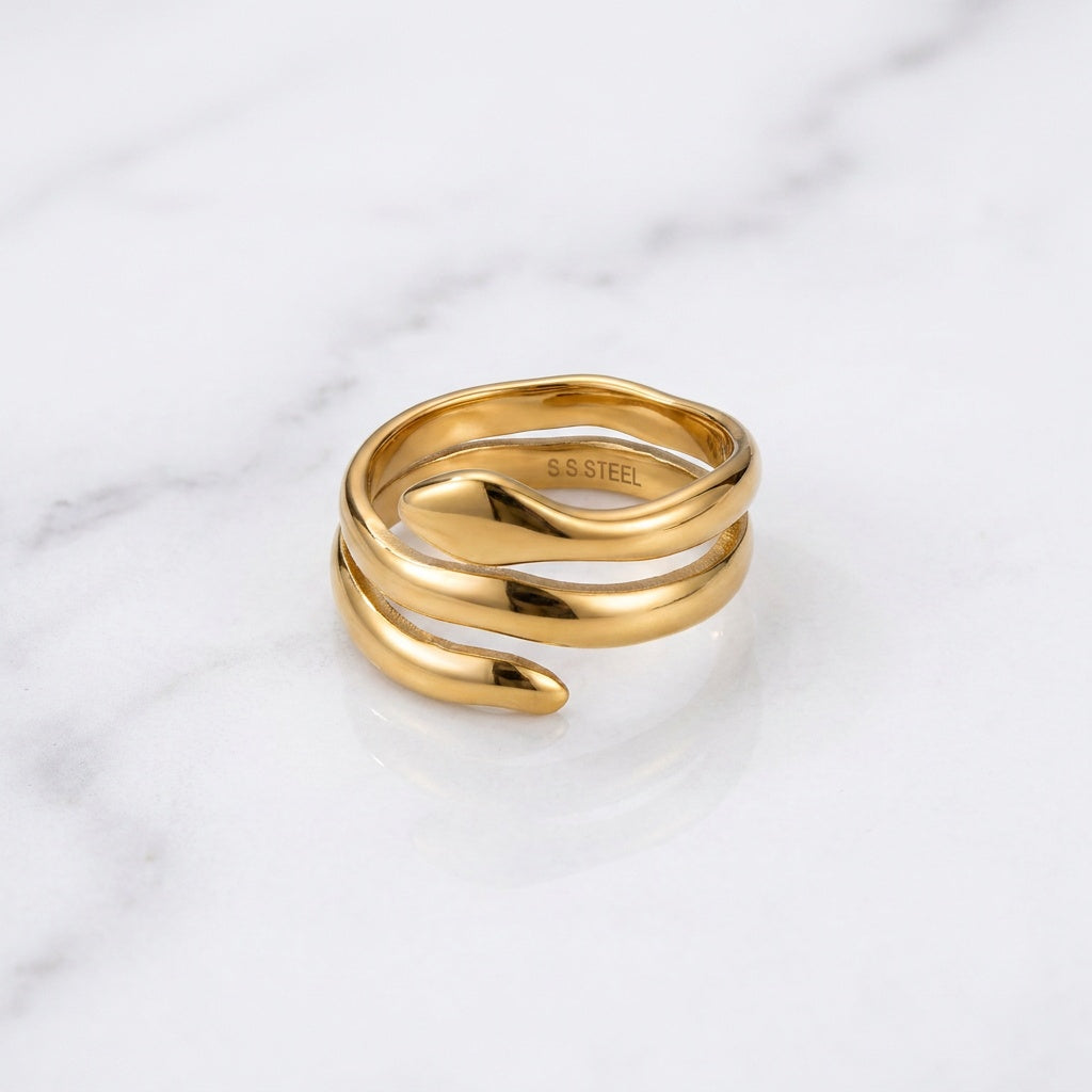 Serpent Wrap Ring