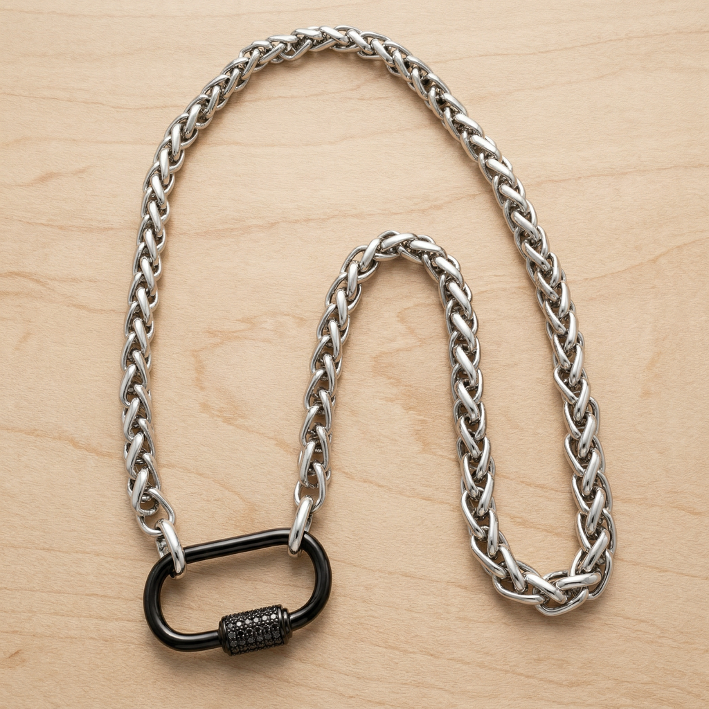Midnight Clasp Statement Choker