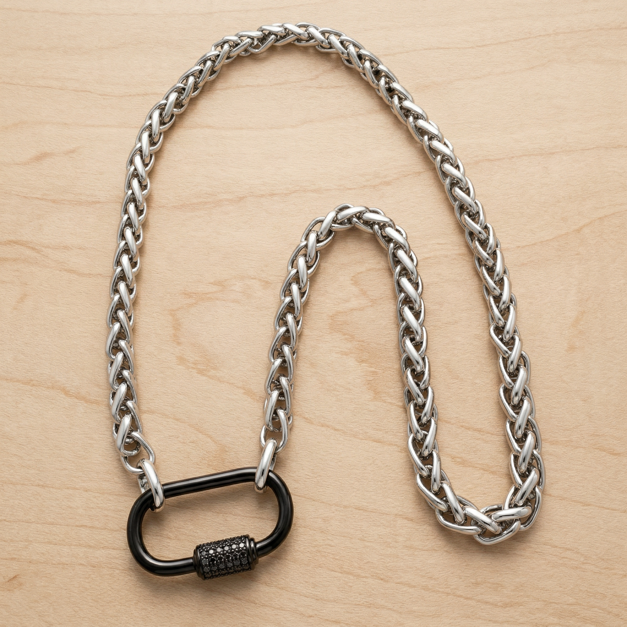 Midnight Clasp Statement Choker