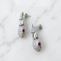 Symbol of Metamorphosis Snake Earrings