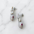 Symbol of Metamorphosis Snake Earrings