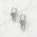 Stirrup Charm Earrings