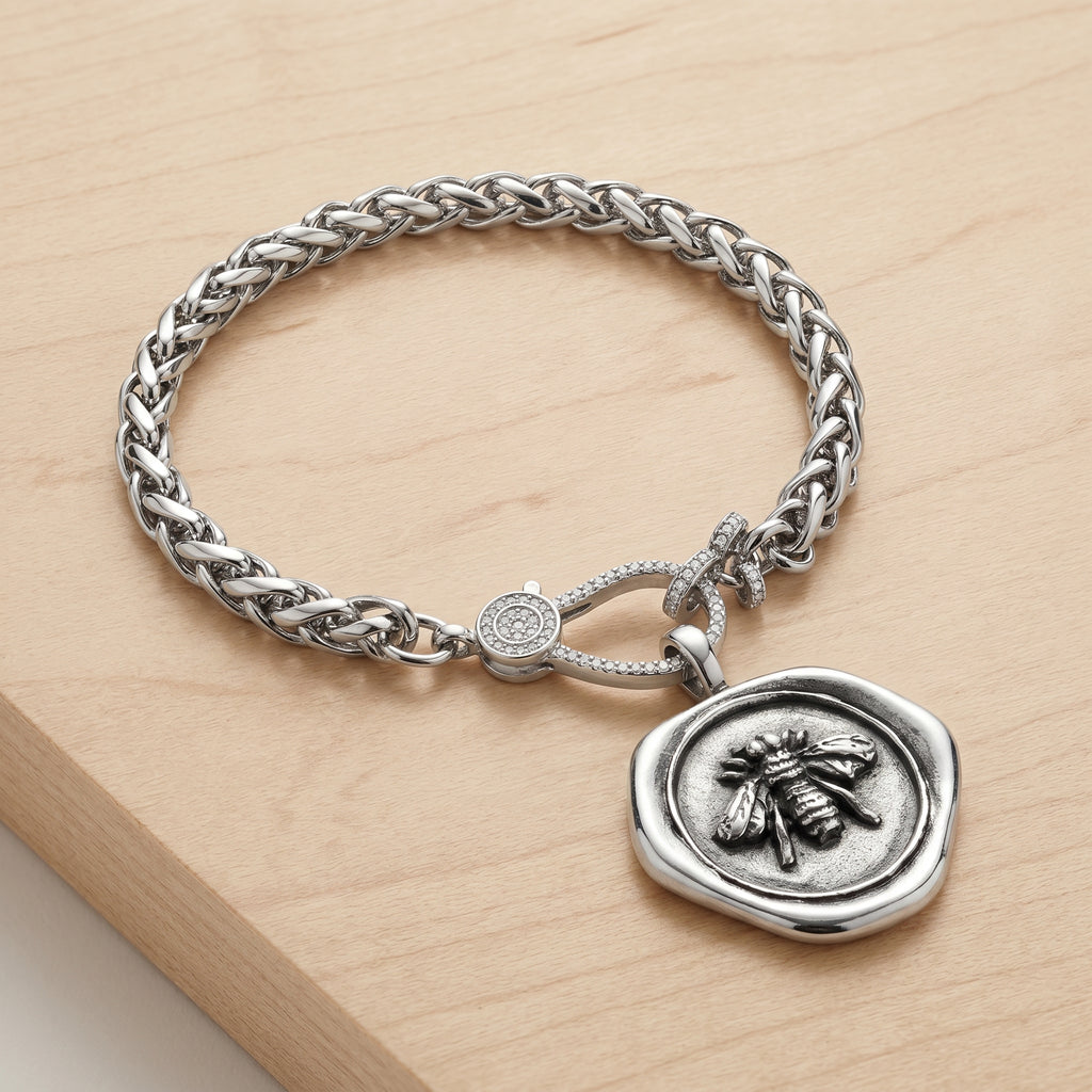 Queen Bee Charm Bracelet