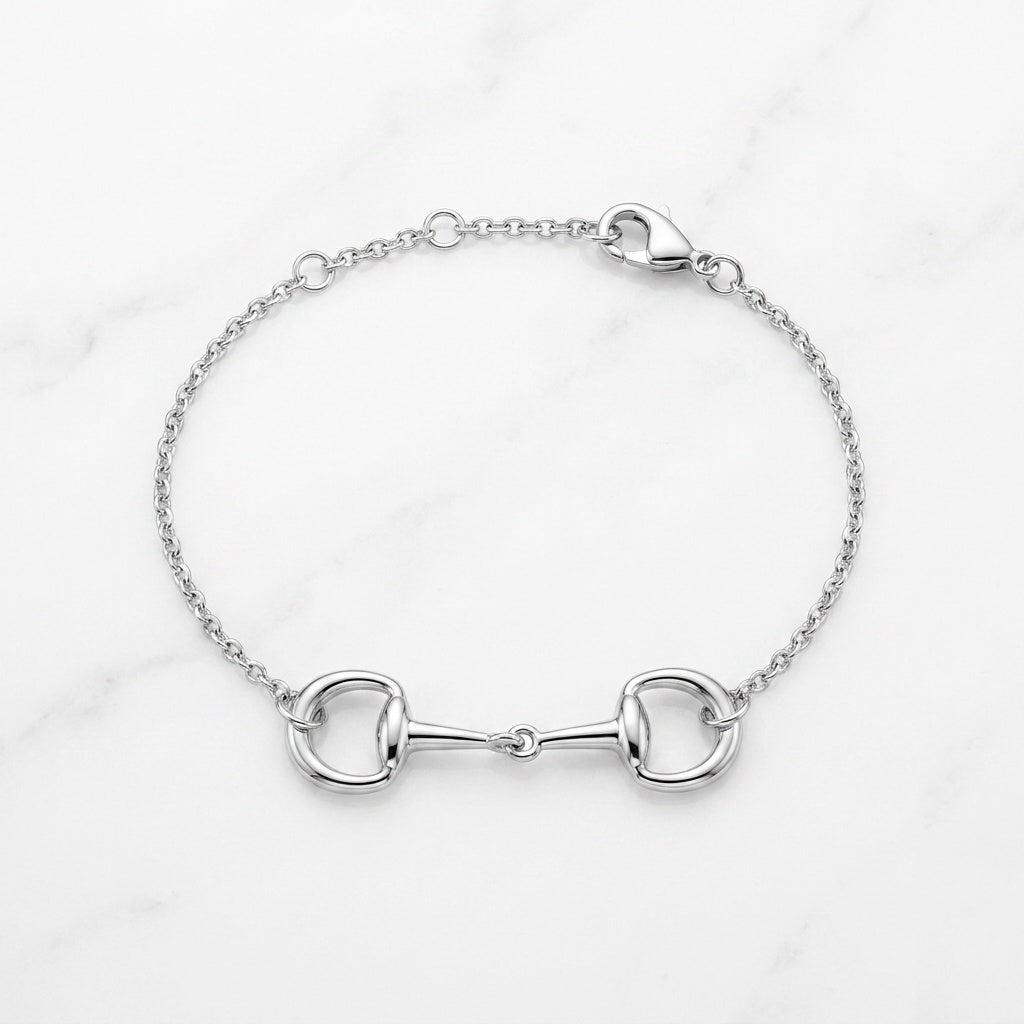 Snaffle Horse Bit Bracelet