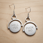 Say It With Attitude Earrings