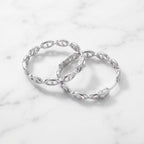 Lustria Spark Hoop Earrings