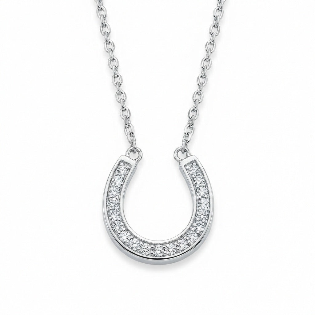Lucky Charm Horseshoe Necklace