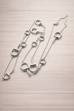 Royal Snaffle Graduating Bit Station Necklace