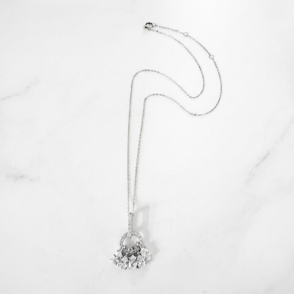 Crystal Drop Necklace