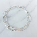 Maison Paperclip Chain Bracelet – Bold Oversized Links