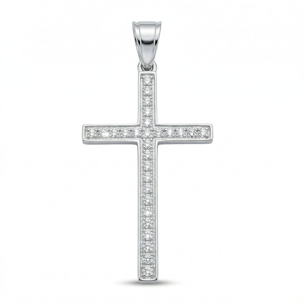 Eternal Light Pavé Cross Pendant