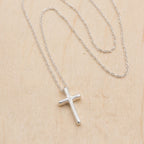 Dainty Cross Pendant Necklace