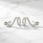 Coil Serpentine Earrings