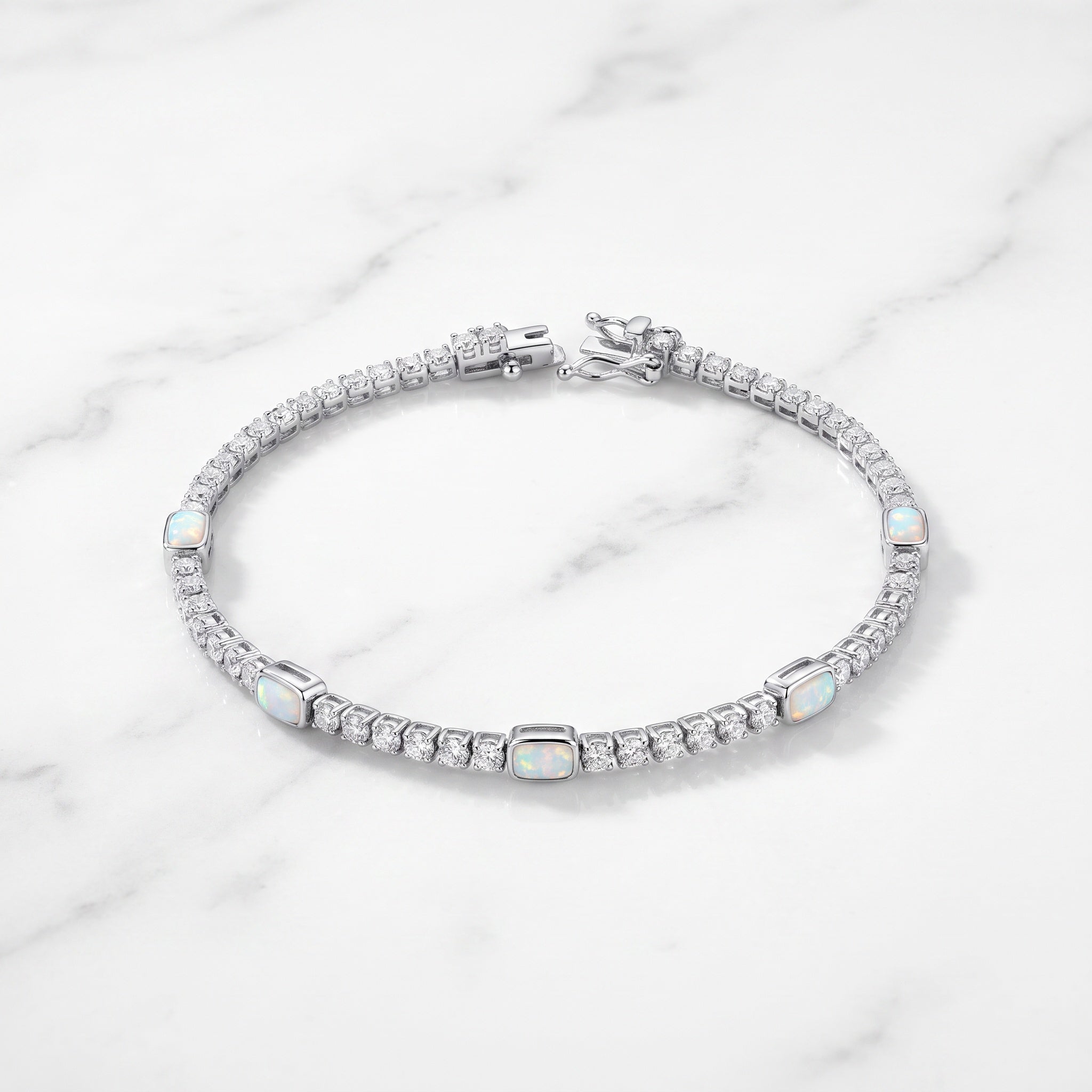 Opaline Radiance Bracelets