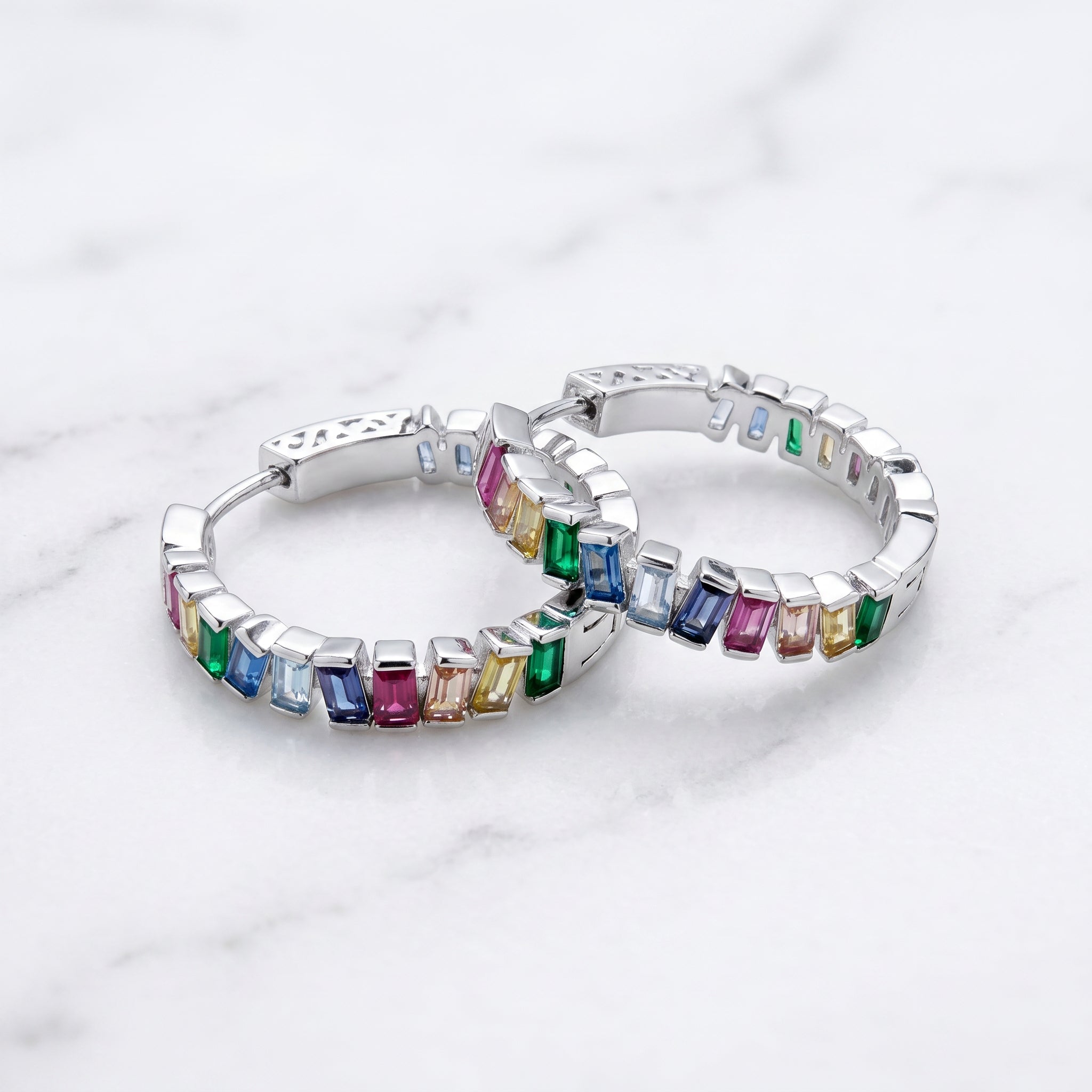 Prism Muse Hoop Earrings