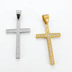 Eternal Light Pavé Cross Pendant