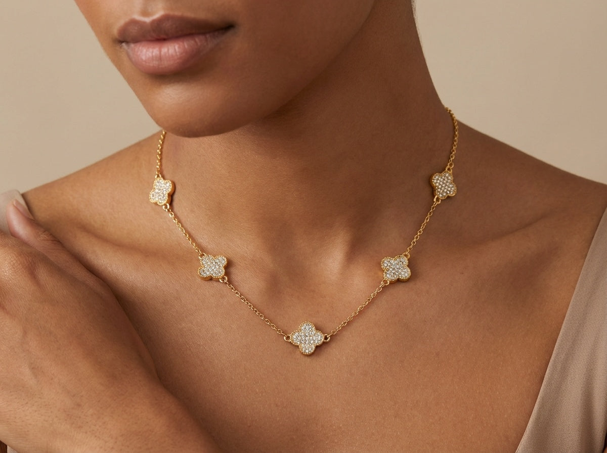 Lucky Seven Alhambra Necklace