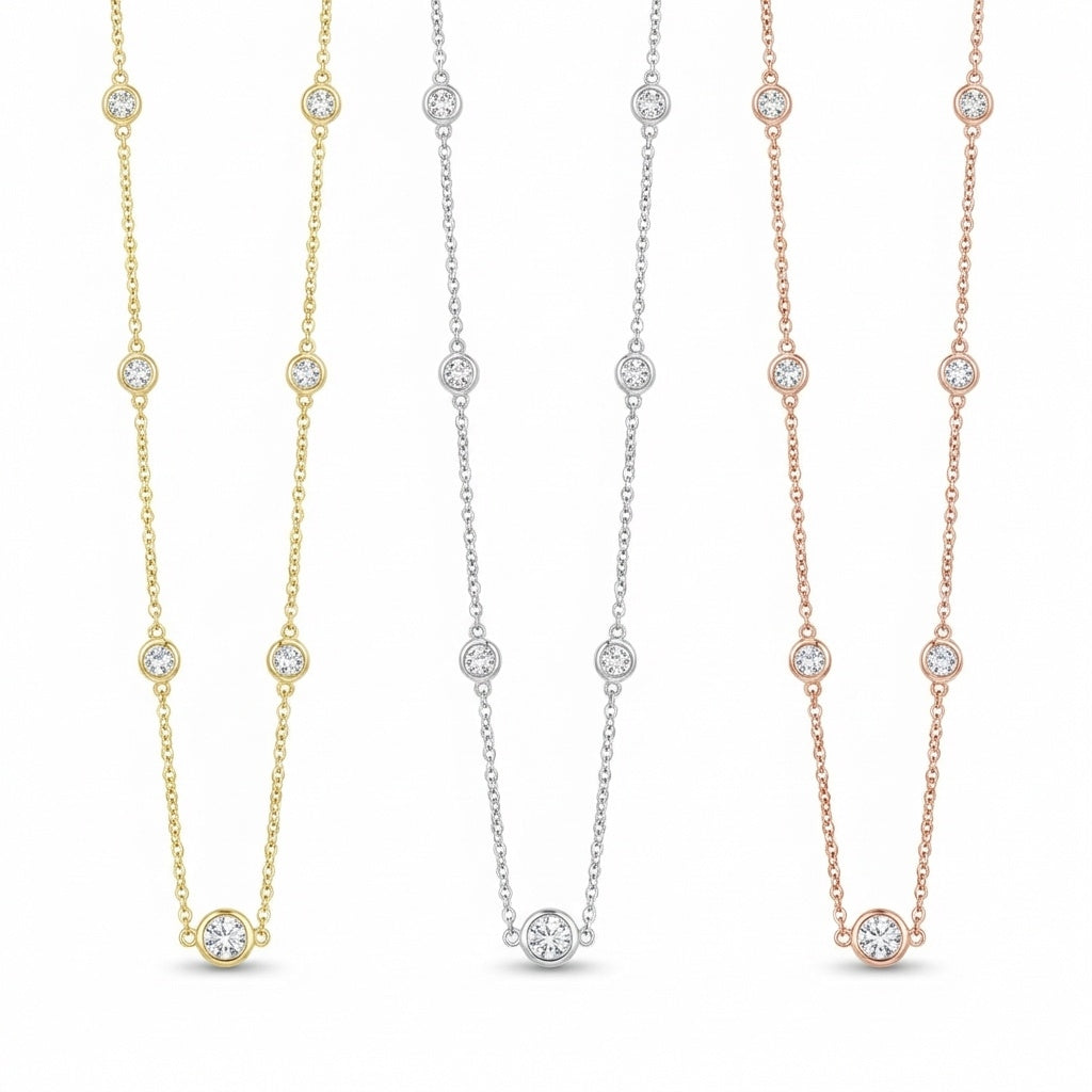 Diamonds by the Inch Station Necklace
