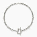 Single Stirrup Toggle Choker Necklace