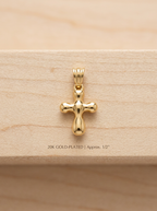 Divino Bubbly Organic Cross Pendant