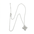 Fleur Simulated Diamond Necklace