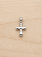 Divino Bubbly Organic Cross Pendant