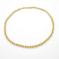 Small Stirrup Linked Necklace