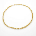 Small Stirrup Linked Necklace