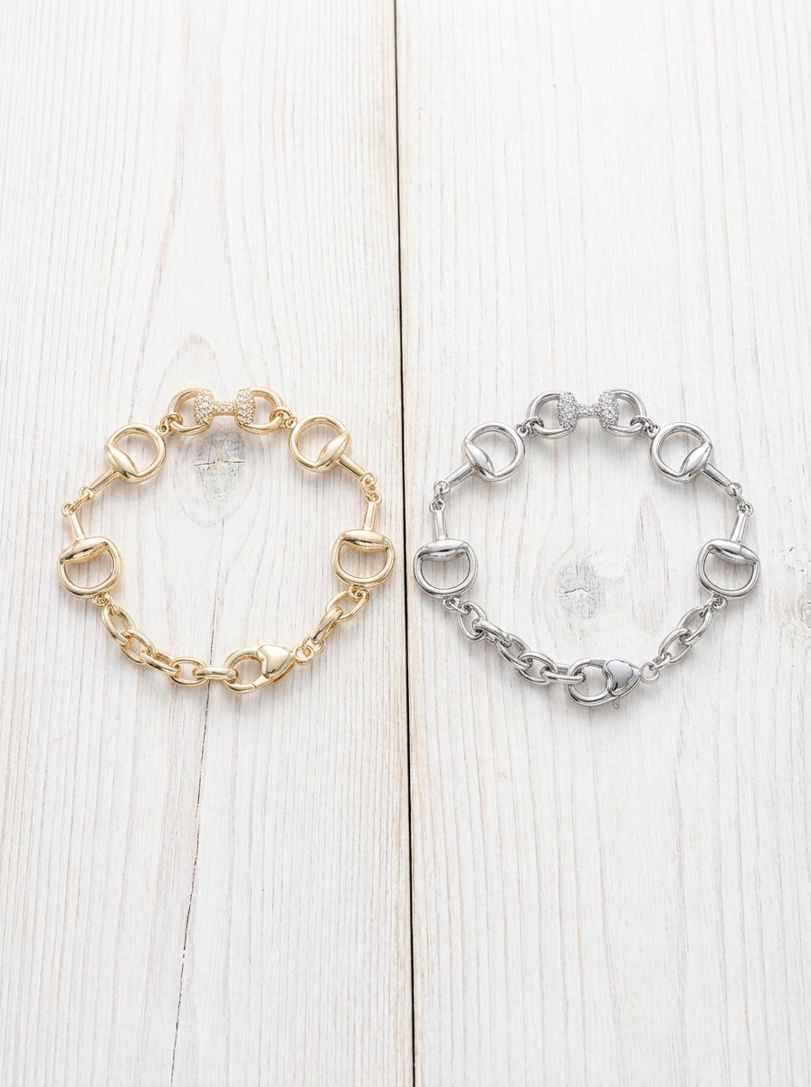 The Royal Snaffle Bit Bracelet