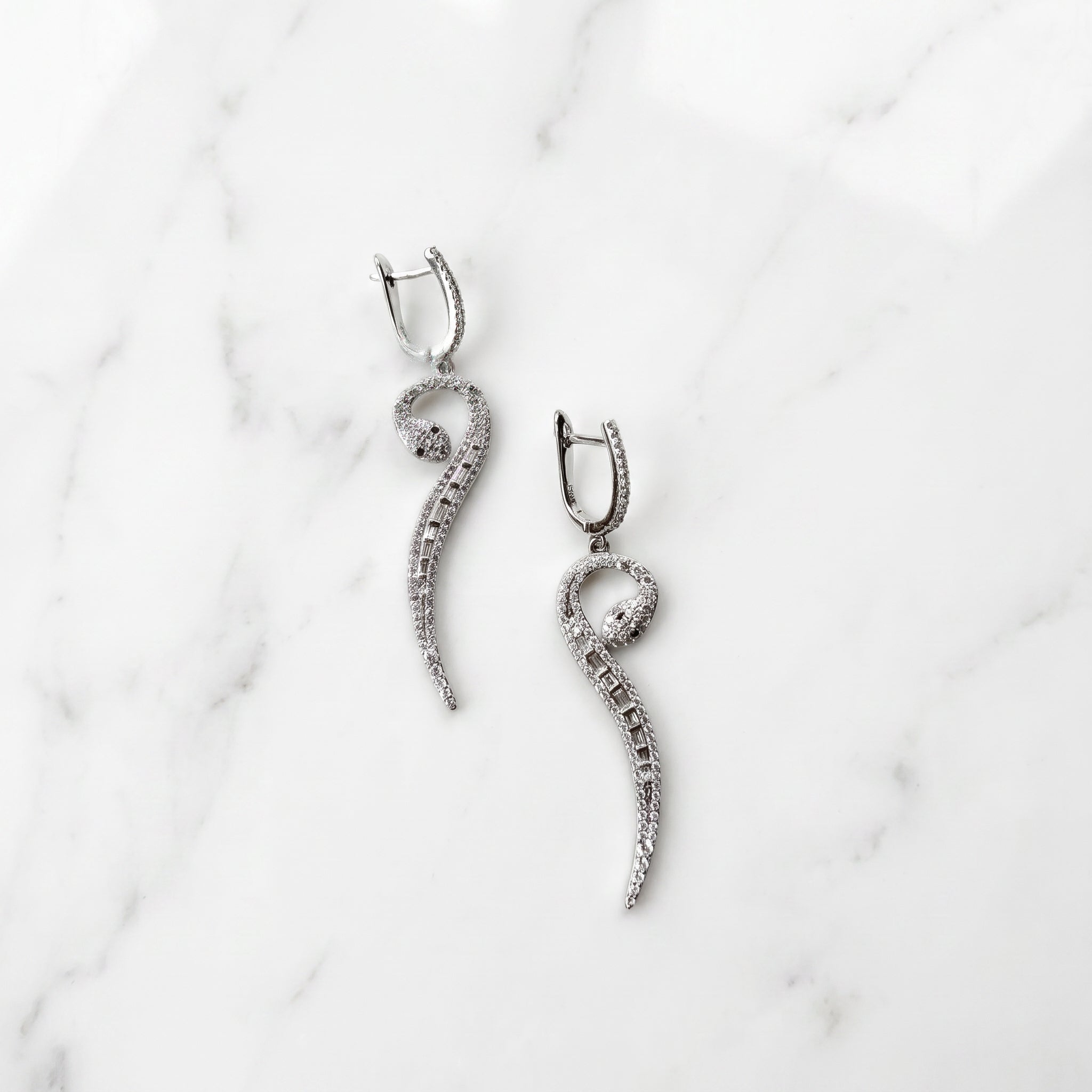 Serpent Spark Earrings
