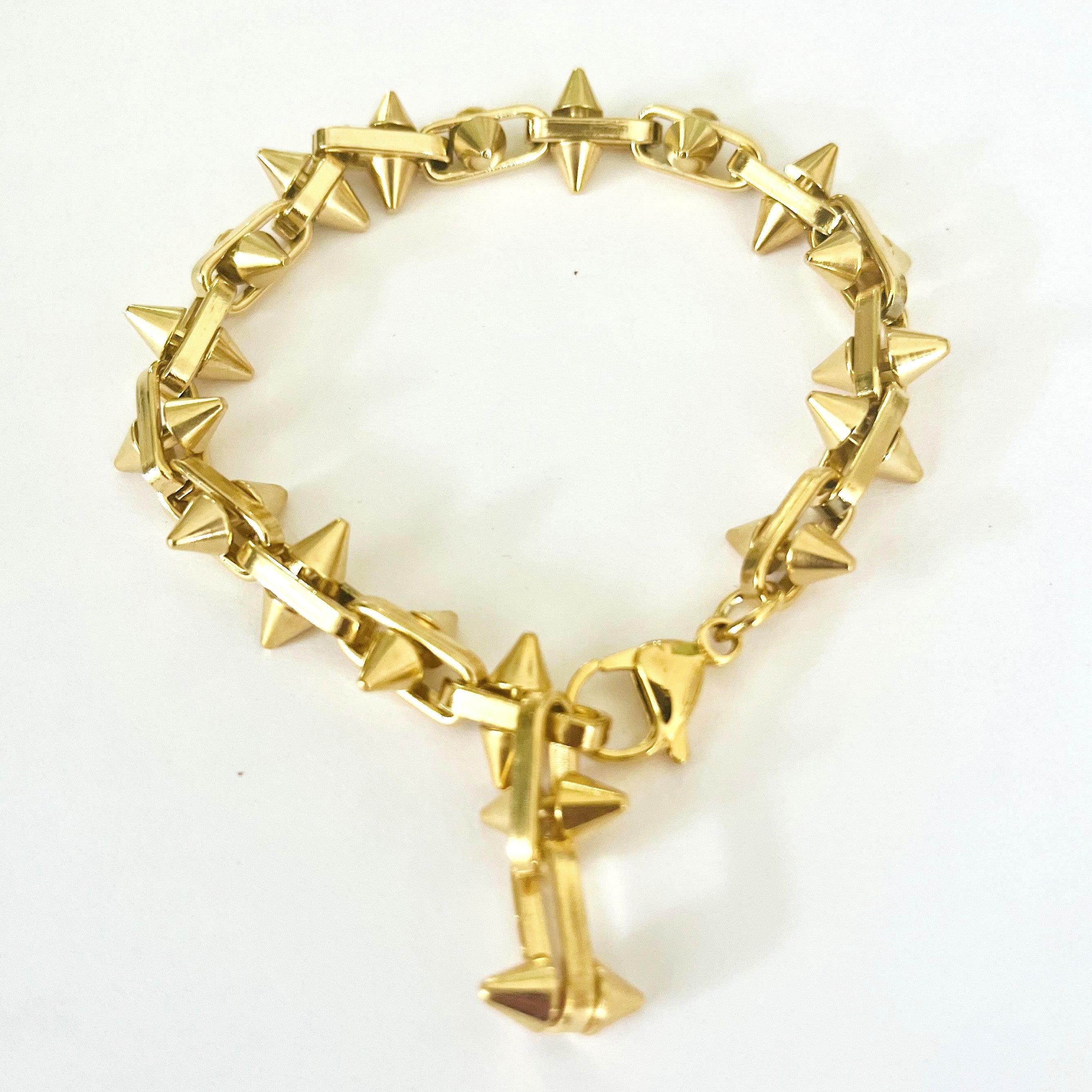 Thorn Fidget Spike Chain Bracelet