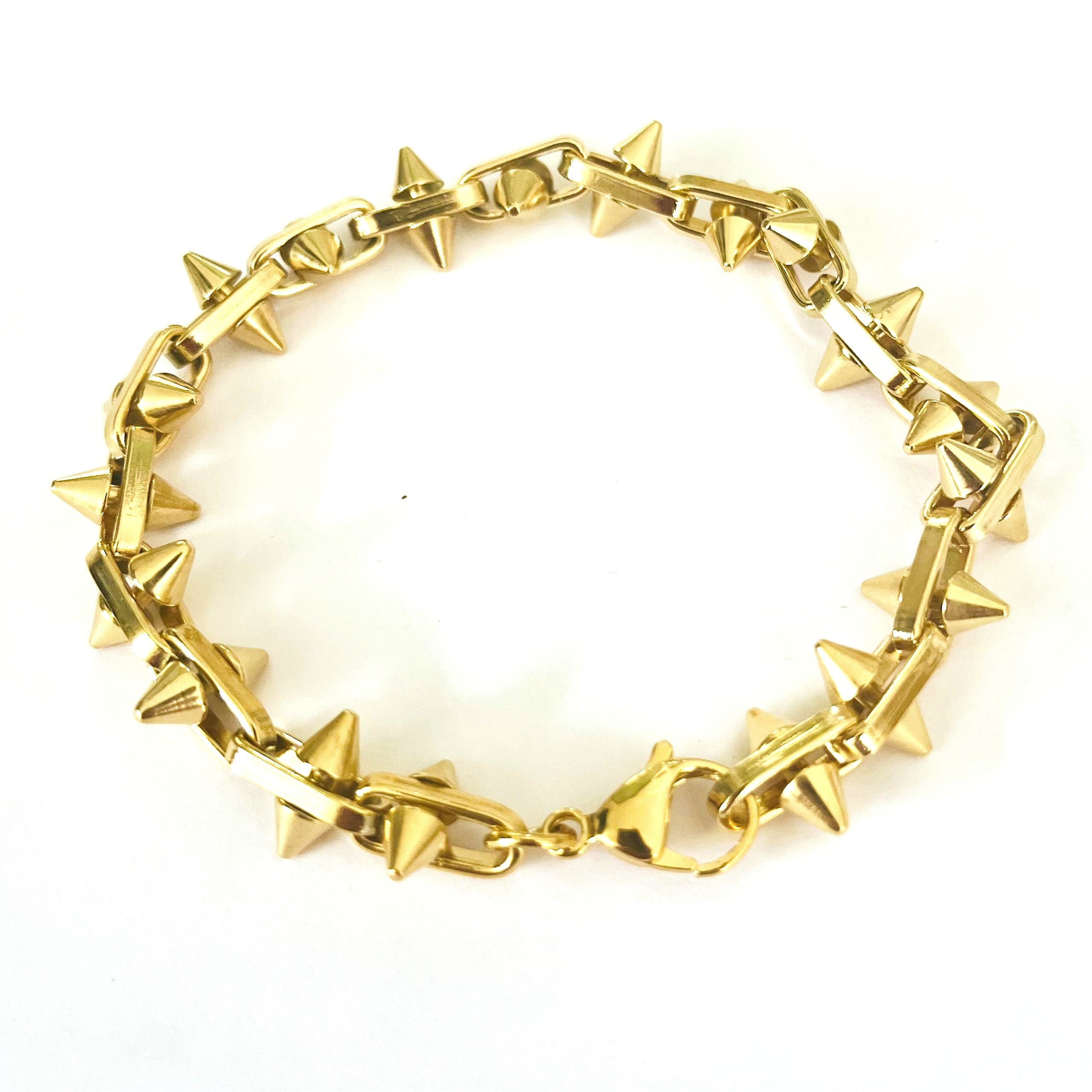 Thorn Fidget Spike Chain Bracelet