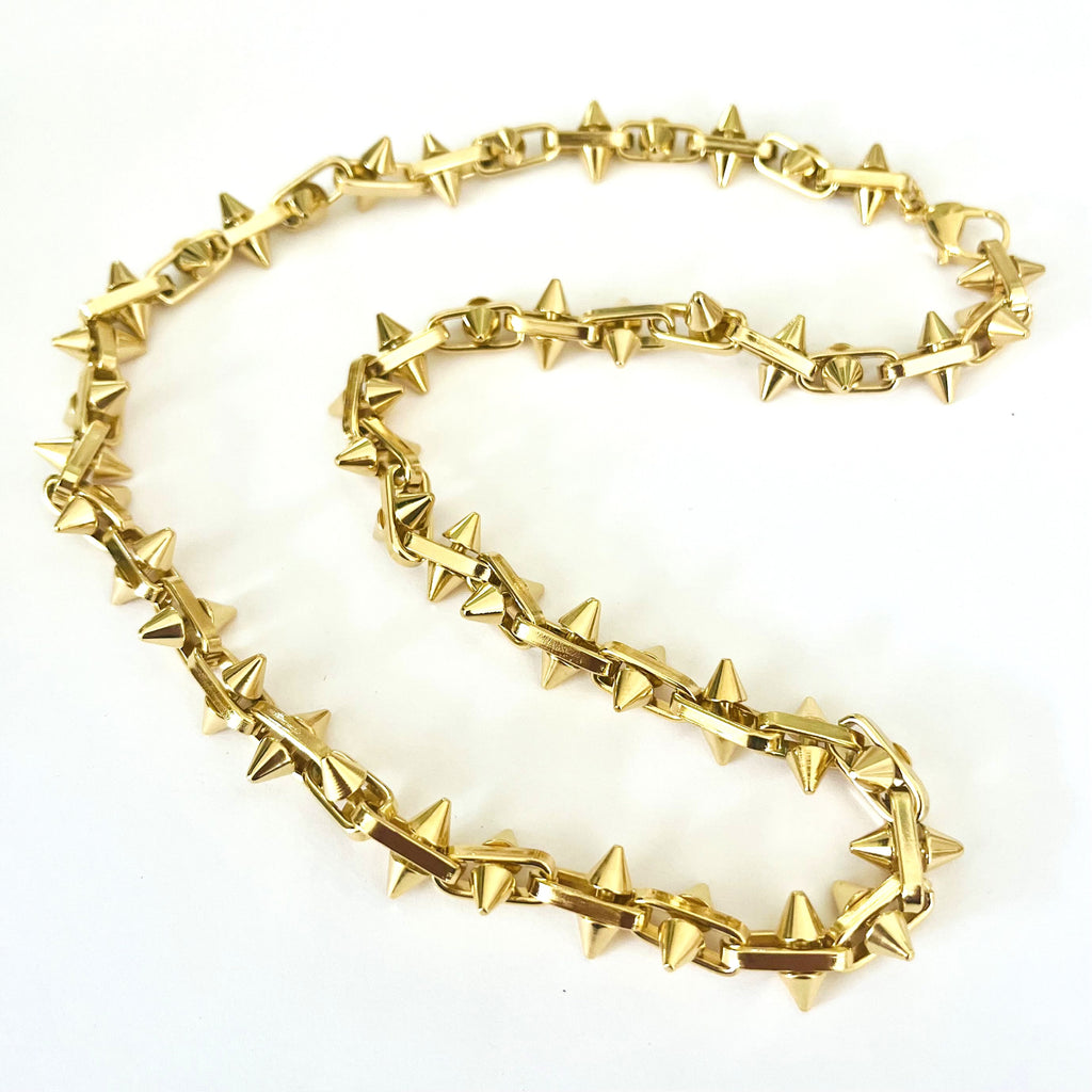 Thorn Fidget Spike Chain Necklace