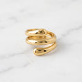 Golden Coil Ring