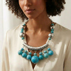 The Solara Turquoise Statement Necklace