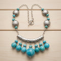 The Solara Turquoise Statement Necklace