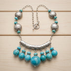 The Solara Turquoise Statement Necklace