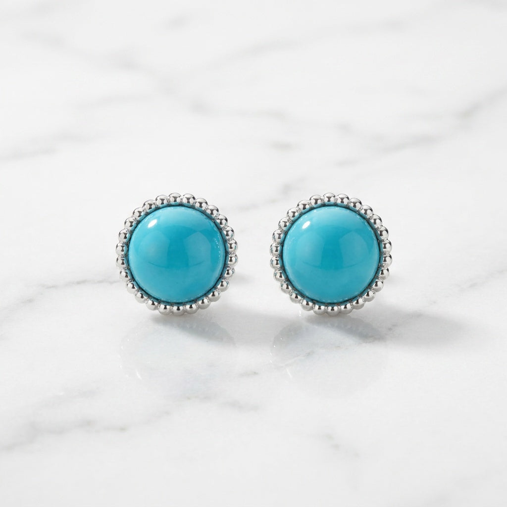 Turquoise Burst Earrings