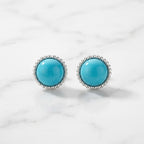 Turquoise Burst Earrings