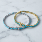 Turquoise Riviera Tennis Bracelet