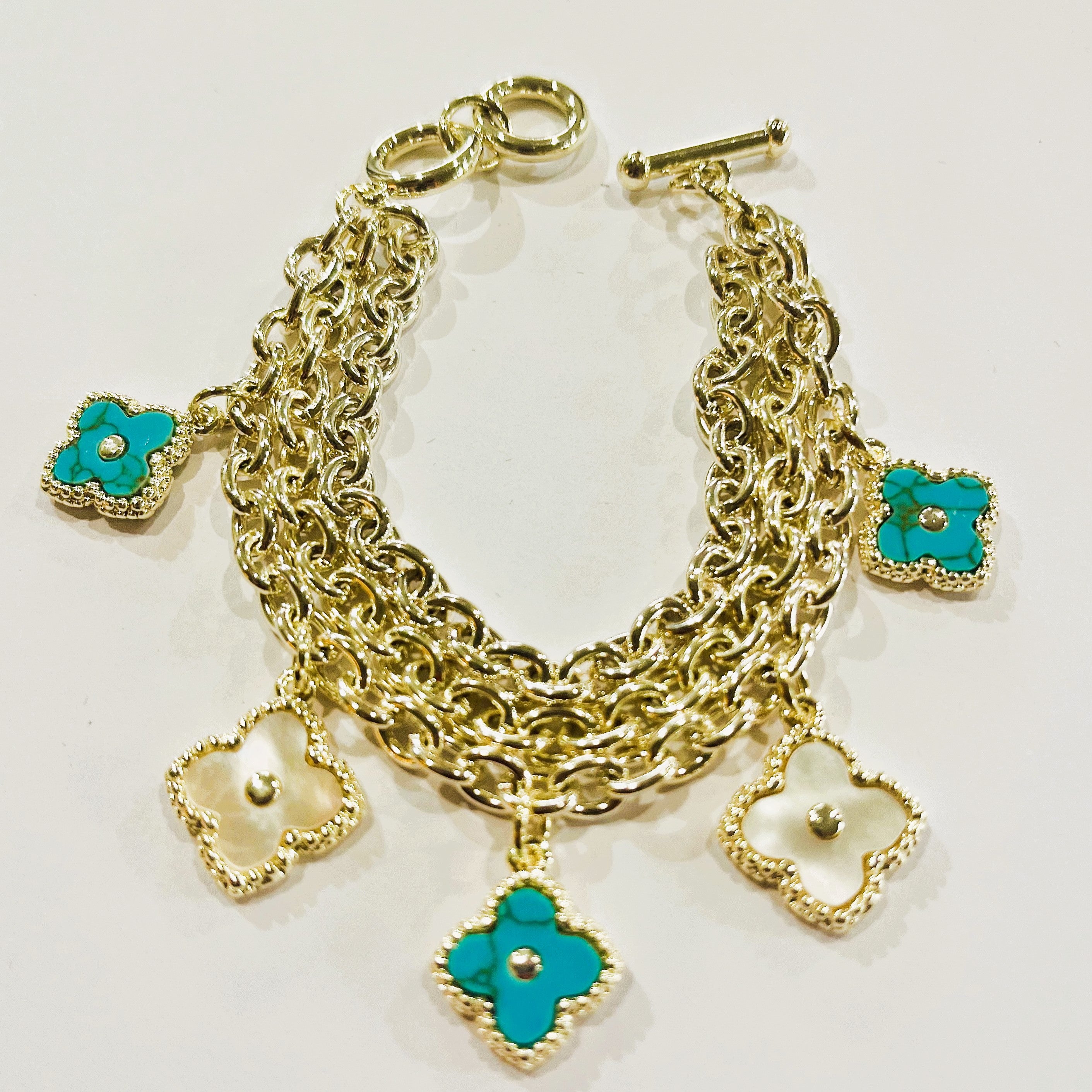 Multistrand Alhambra Bracelet