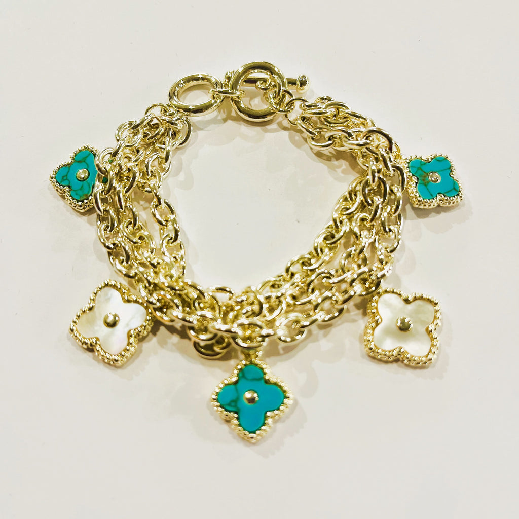 Multistrand Alhambra Bracelet