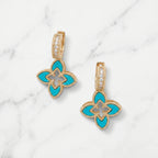 Fleur Quatrefoil Earrings