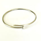 Twisted Nail Bracelet - Stainless or 18 K Gold Stainless Steel