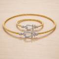 Two Toned Buckle Choker