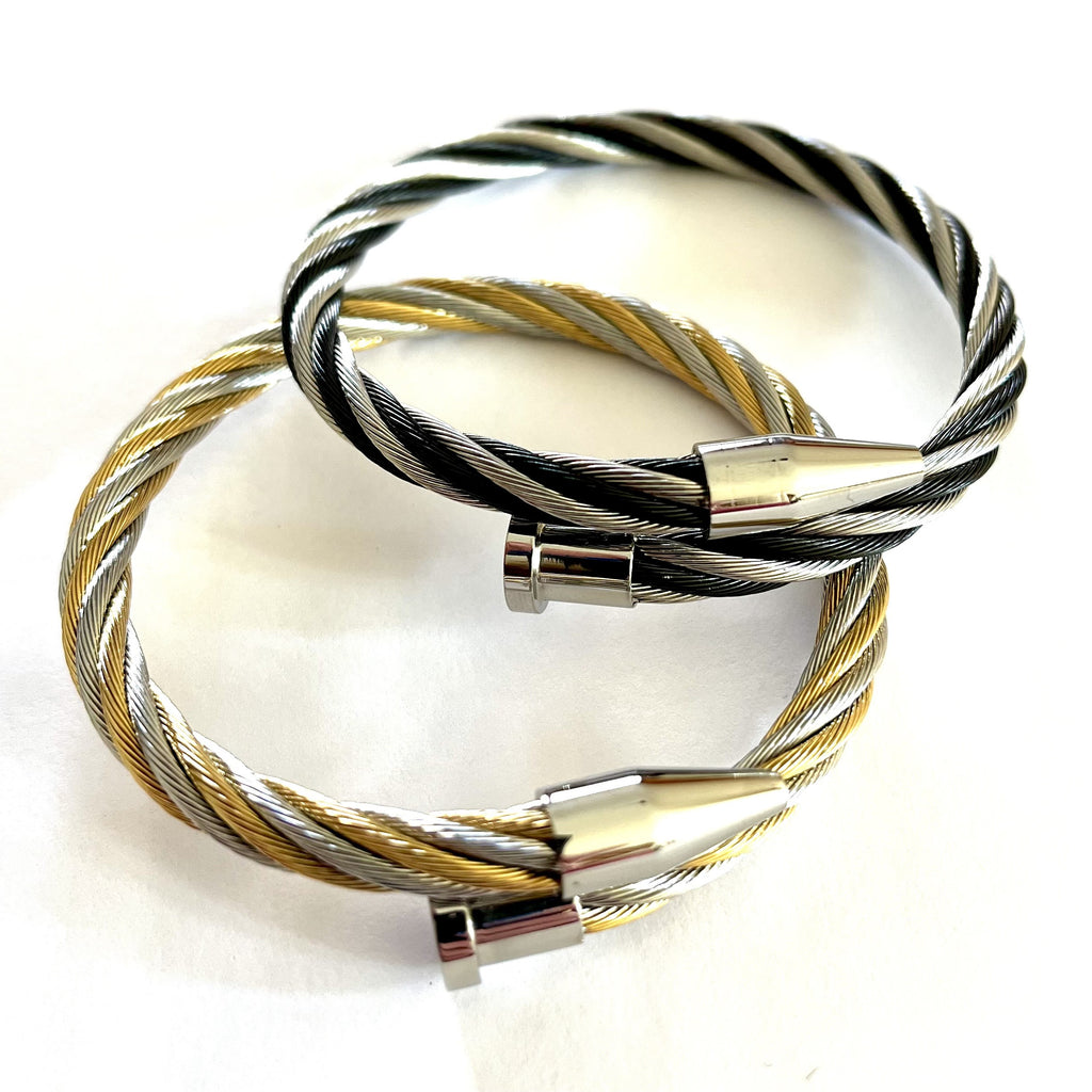 Metal Twist Bracelet