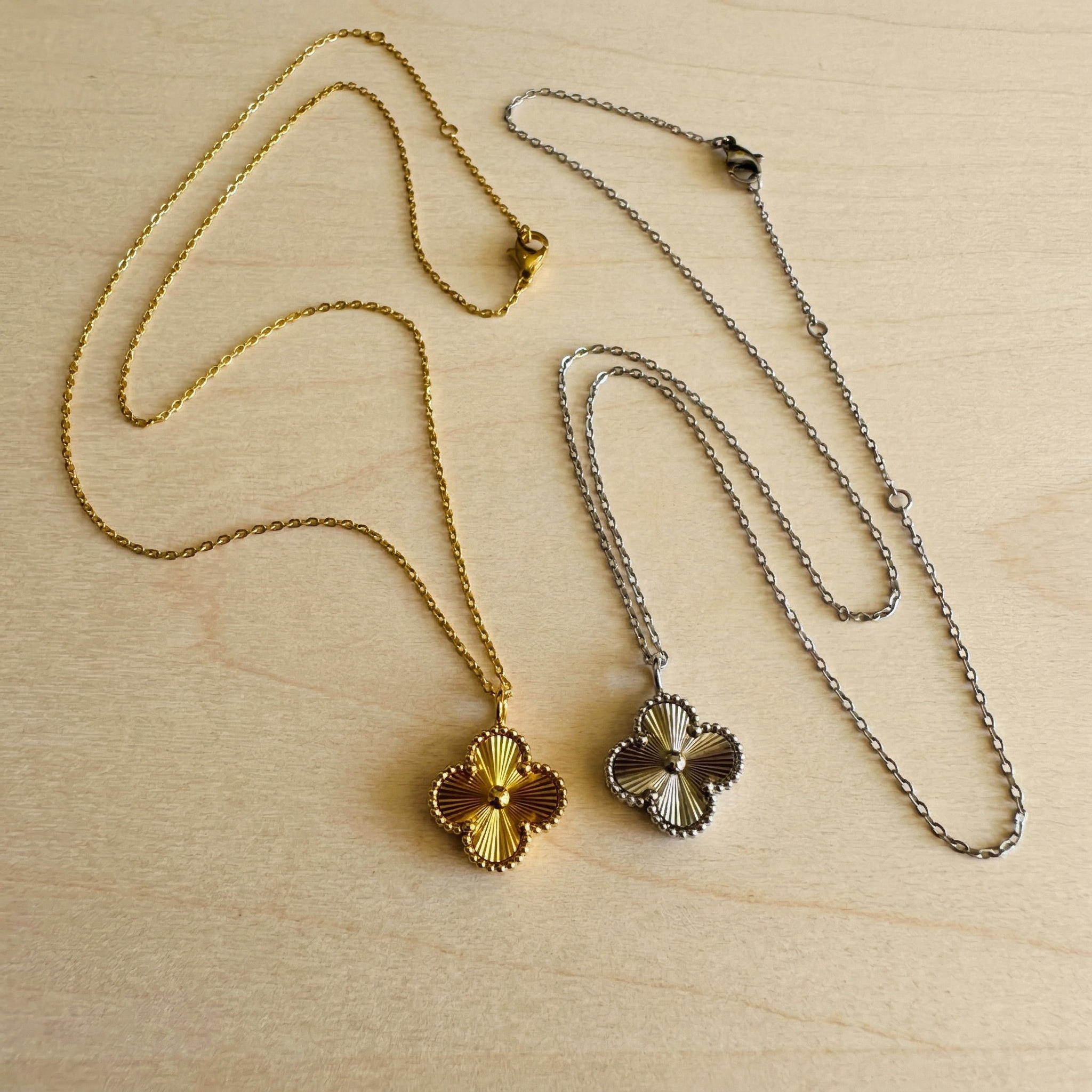 Celeste Clover Necklace