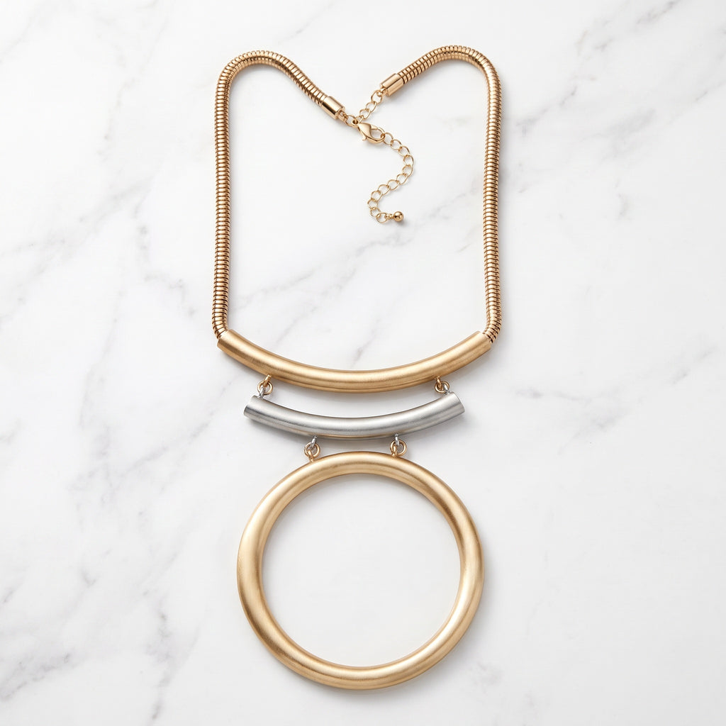 Sculpted Motion Necklace