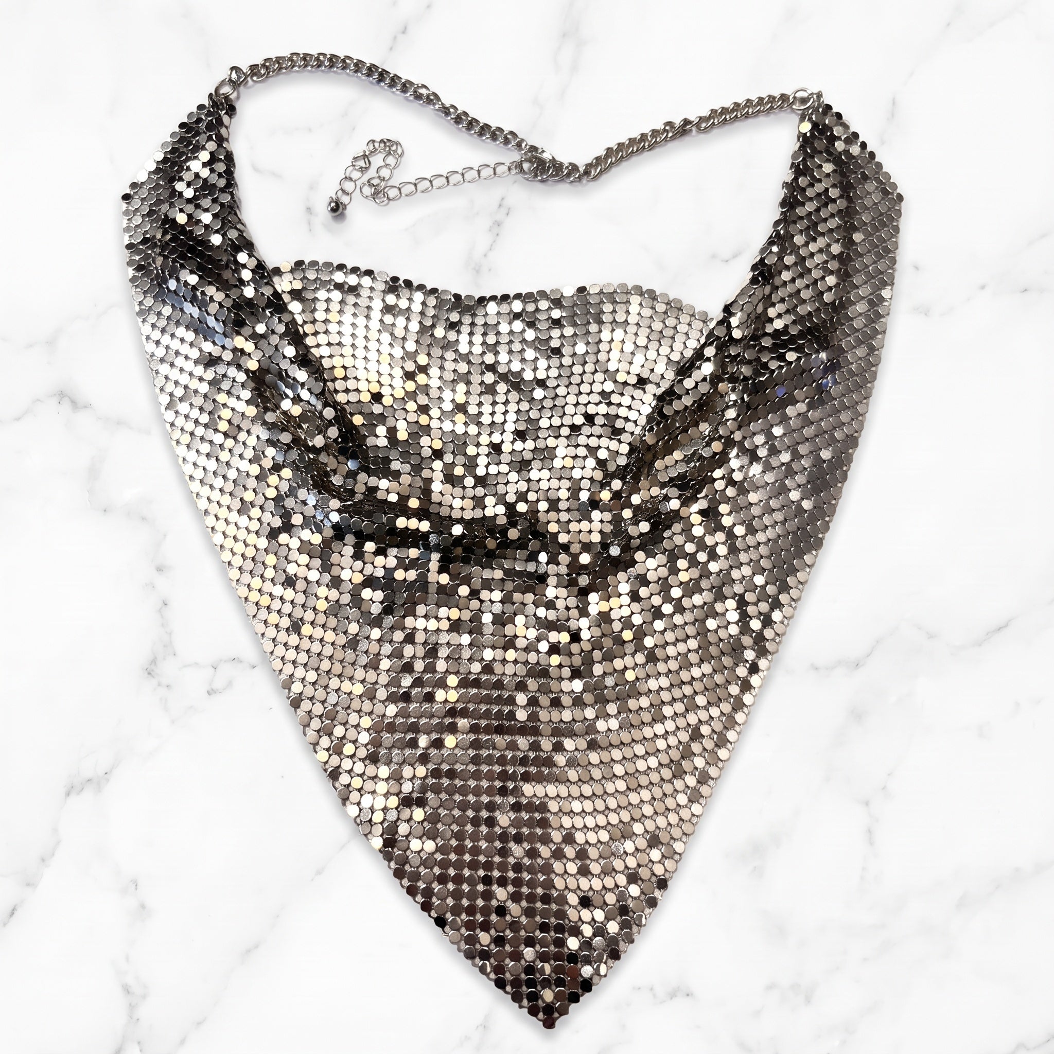 Moonlit Mesh Necklace