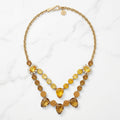 Honeylight Amber Vintage Necklace